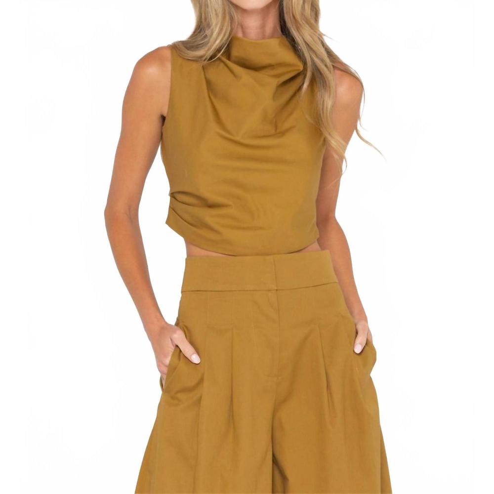 NWT JBQ Sleeveless Honey Crop Top Sz M